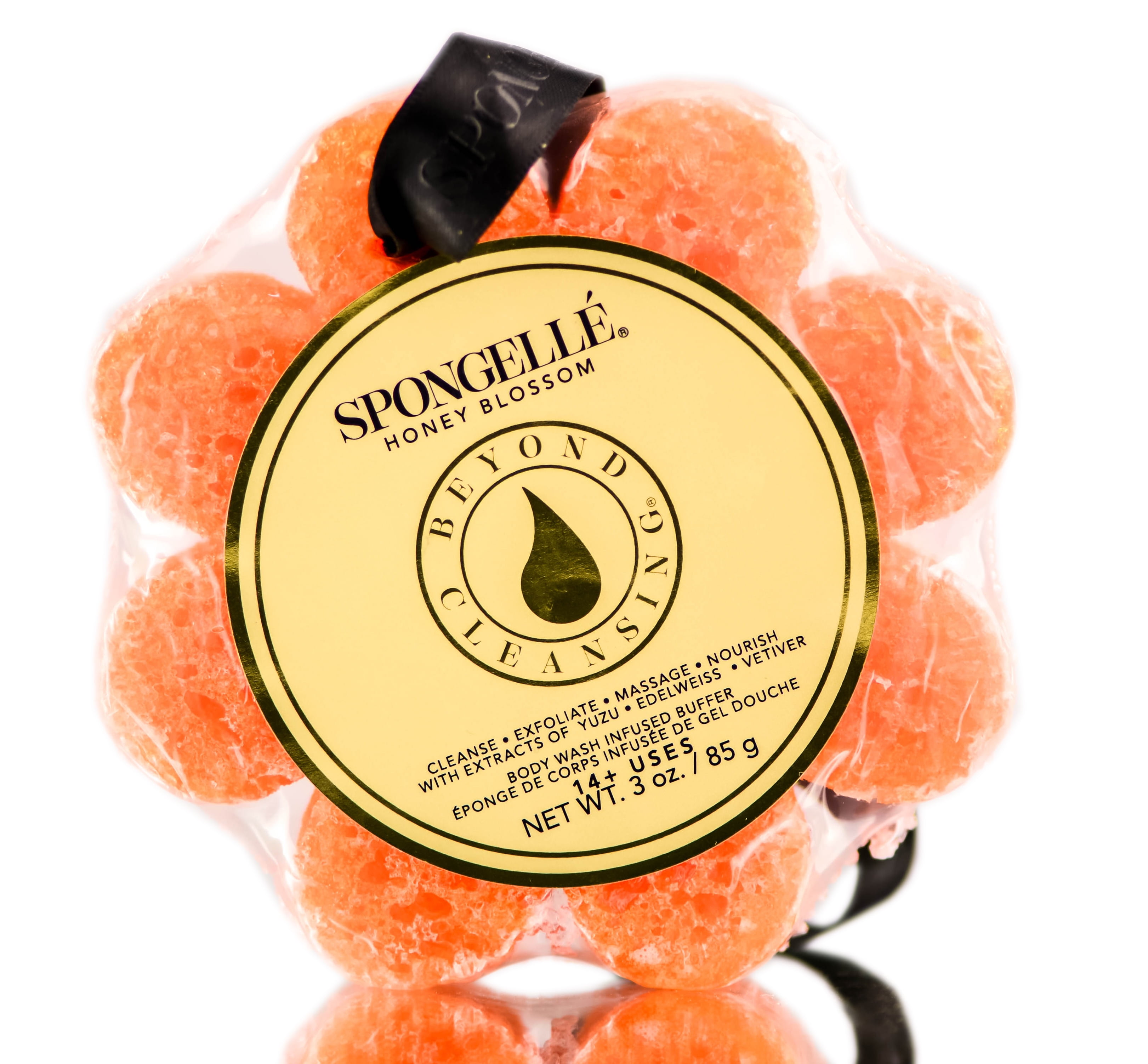 Spongelle Wild Flowers Infused Bath Buffer, Honey Blossom