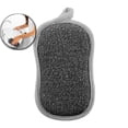 thumbnail image 1 of Sponges Kitchen Dish Sponge for Washing Dishes, All-Purpose, Non Scratch, Rough Scrubber Side for Non-Stick Cookware, Soft Microfiber Scrub Side for Dishes, 1 of 5