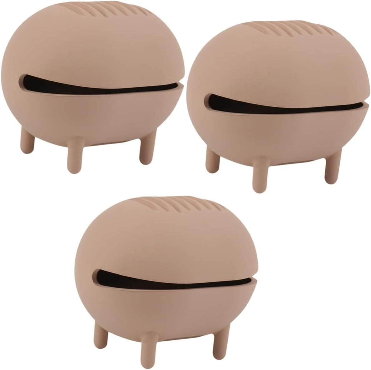 Sponges Makeup Blender 3pcs powder puff storage box facial sponges cosmetic egg storage case travel