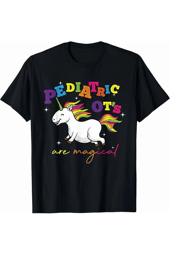 Sponsored Ad - Cute Rainbow Unicorn Pediatric OT Occupational Therapy Gift T-Shirt