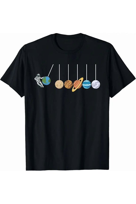 Sponsored Ad - Solar System Cradle Funny Astrophysicist T-Shirt