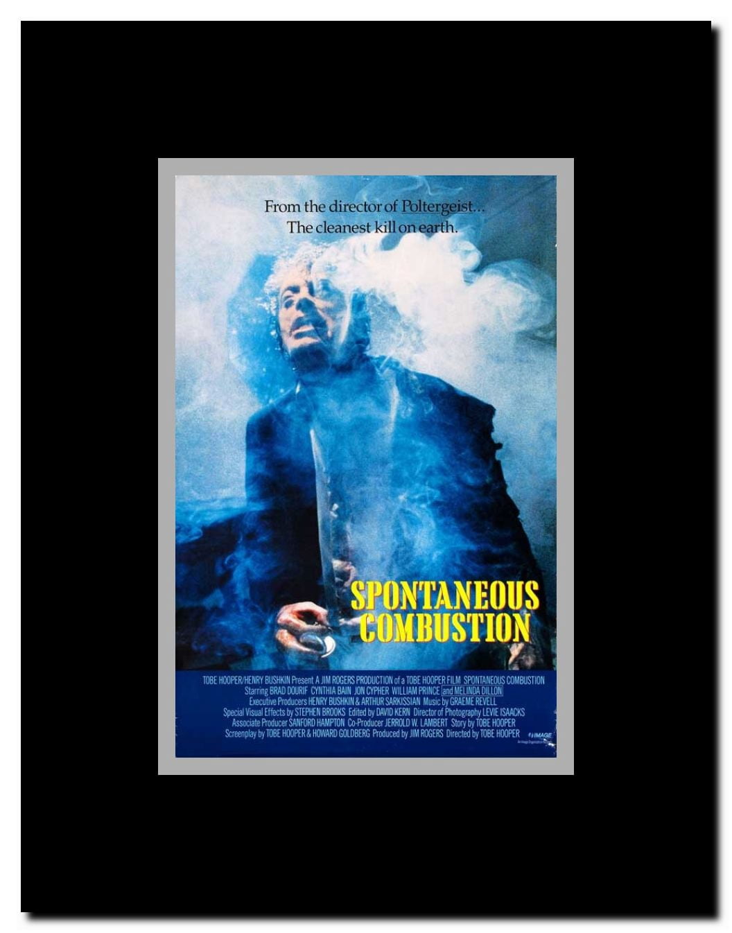 Spontaneous Combustion Framed Movie Poster