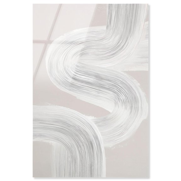 Spontaneous Flow II Acrylic Print Minimalist Wall Art by Art Remedy, Ready to Hang, 16 x 24
