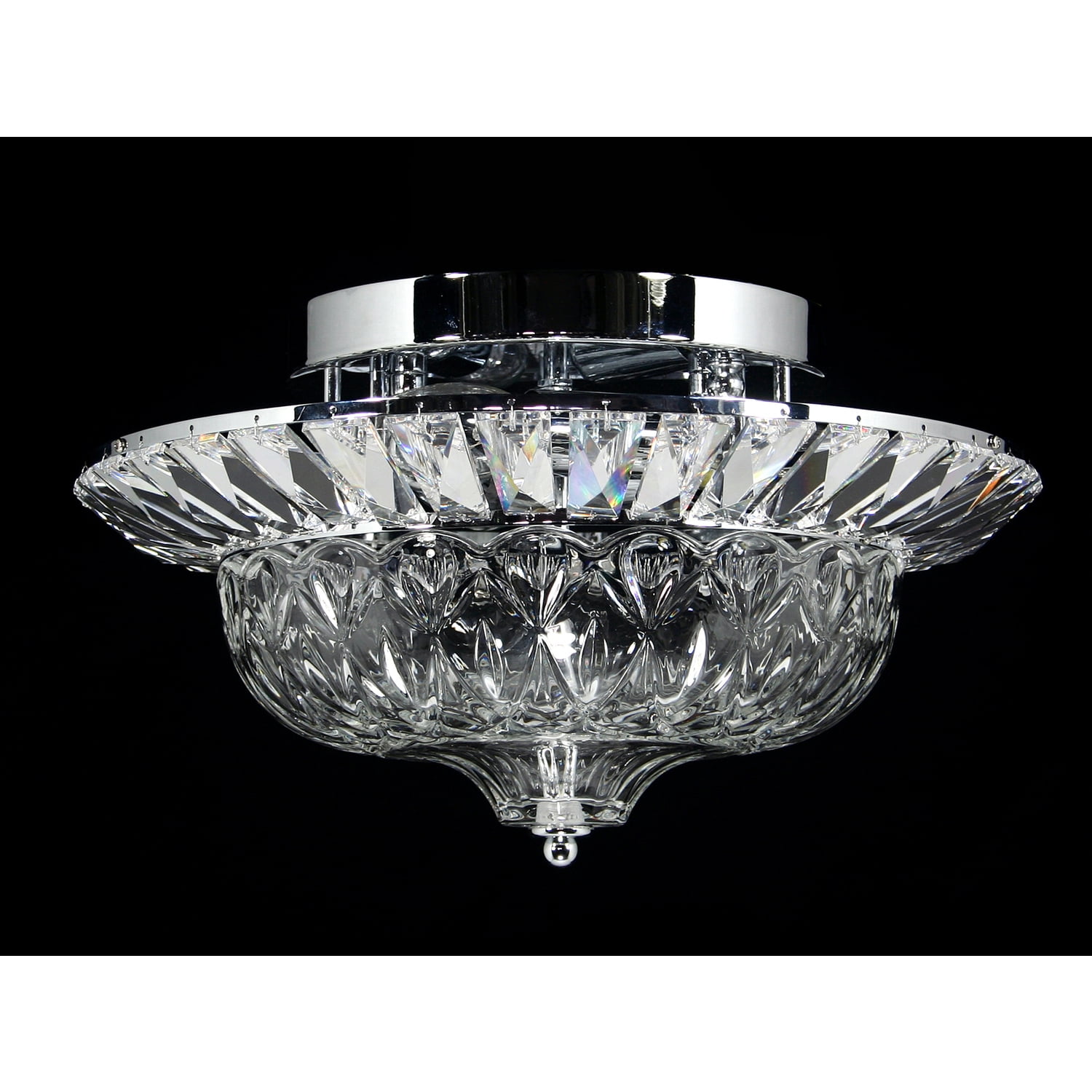 Dale Tiffany Spontaneous Crystal Flush Mount