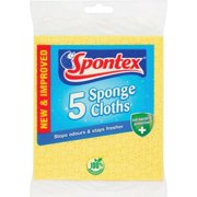 Spontex 20320005 Sponge Cloth X5