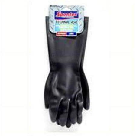 Spontex 33555 Technic 450 Glove - Large Black