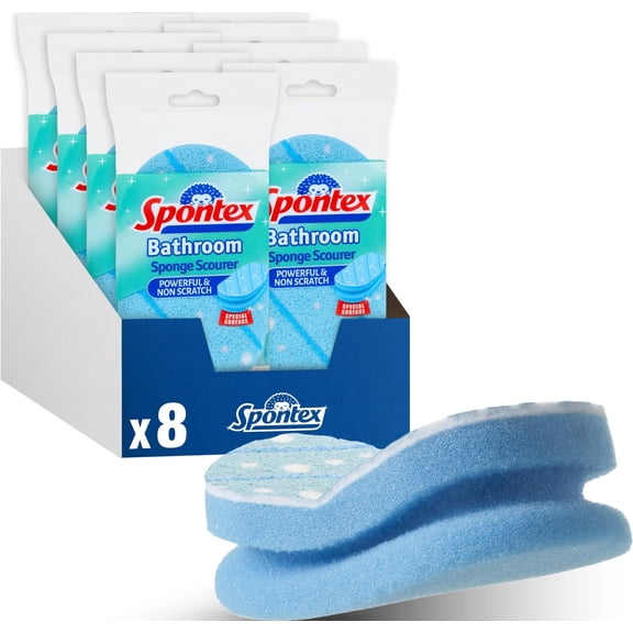 Spontex Bathroom Sponge Scourer