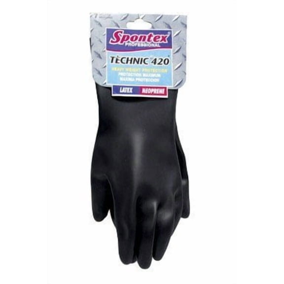 Spontex Neoprene Gloves M Black 1 pk