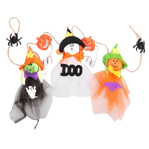 Spook Realistic Halloween Decor Skull Pendant Props Ornaments Halloween Skull Pennant Party Supplies