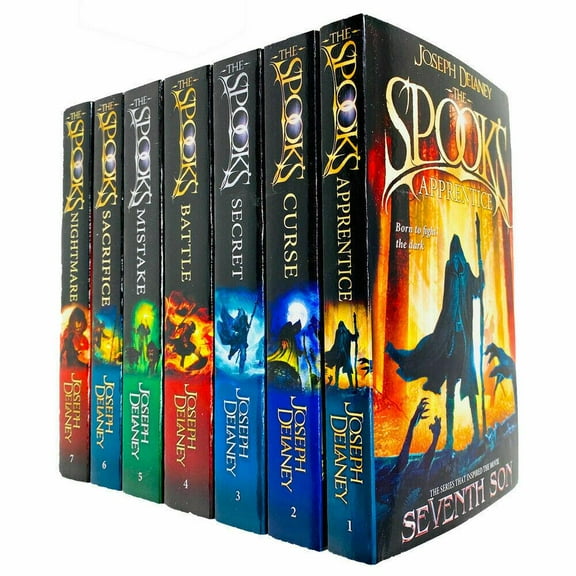 Spooks Wardstone Chronicles By Joseph Delaney 1-7 Books - Age 9+ - Paperback