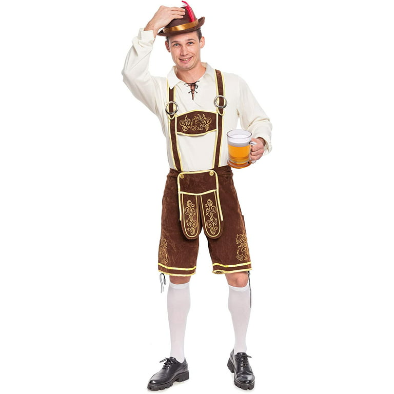 Traditional Bavarian Guy German Rutger Lederhosen Beer Oktoberfest