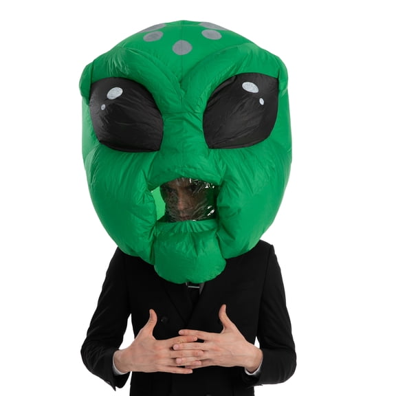 Spooktacular Creations Alien Bobblehead Inflatable Men's Halloween Fancy-Dress Costume for Adult, One Size
