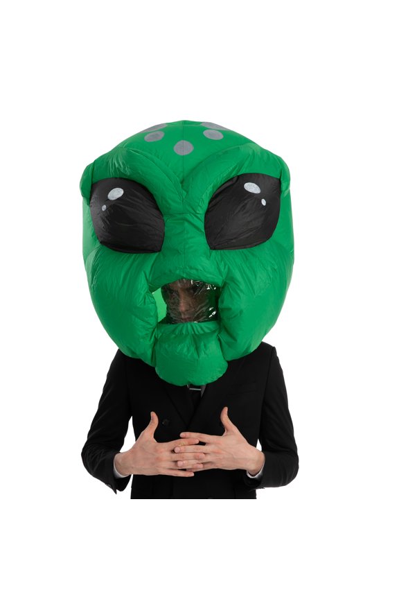 Alien Bobblehead Inflatable Men's Halloween Fancy-Dress Costume for Adult, One Size