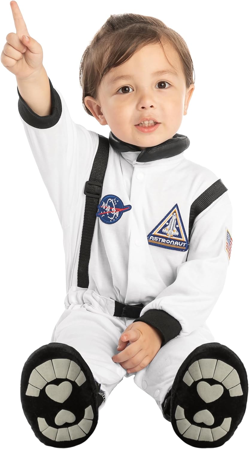 Spooktacular Creations Baby Astronaut NASA Pilot Costume for Infant Halloween Trick or Treating