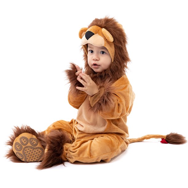 Spooktacular Creations Halloween Baby Unisex Lion Costume Set, Deluxe
