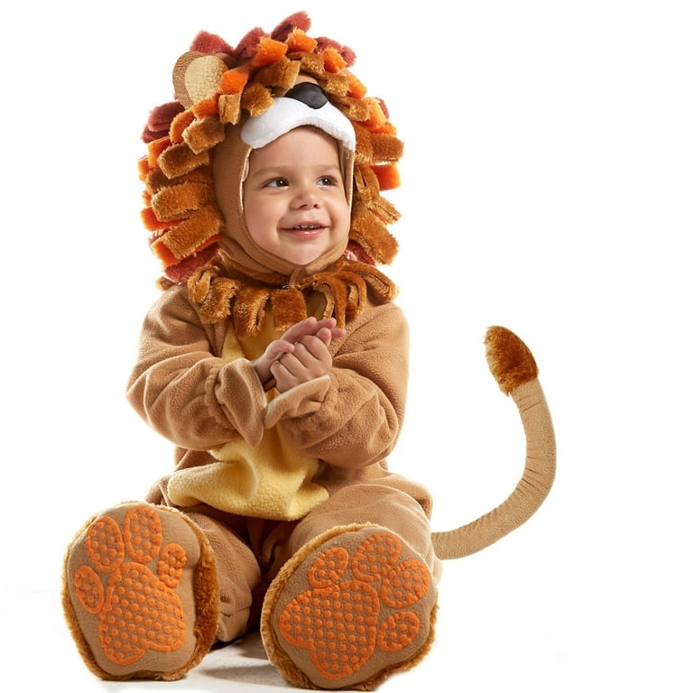 Lion Fur Fabric 5- 7 Years Childrens Costume Unisex Lion Fur Fabric 5- 7 Years Childrens Costume Unisex
