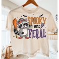 thumbnail image 1 of Spooky And Feral Raccoon T-Shirt, Halloween T-Shirt, Funny Raccoon Halloween T-Shirt, Creepy Cute Raccoon T-Shirt, Raccoon T-Shirt, Halloween T-Shirt, 1 of 5