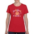 thumbnail image 1 of Spooky Babe Retro Style T-Shirt Women -Image by Shutterstock, Female Large, 1 of 4