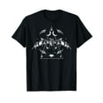thumbnail image 1 of Spooky Bat Shirt Alternative Witch Magic Graphic Tee Goth T-Shirt for Men Women Cotton Summer Top Tee, 1 of 1