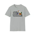 thumbnail image 1 of Spooky Book, Gildan Unisex Softstyle T-Shirt, Skull Book Graphic Tee, S-3XL, 1 of 3