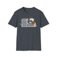thumbnail image 1 of Spooky Book, Gildan Unisex Softstyle T-Shirt, Skull Book Graphic Tee, S-3XL, 1 of 3