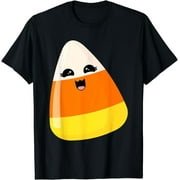 Spooky Candy Corn Costume Tee - Fun and Cute Halloween Shirt for Adults