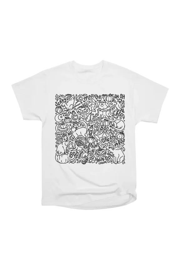 Spooky Cats T-Shirt Tee Gift For Him Merch For Her Apparel For Friend