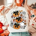 thumbnail image 1 of Spooky Conchas Sweatshirt, Spanish Halloween Shirt with Pantasmas and Mexican Ghosts, Fun Spooky Latina SWEAT Sweatshirt, Cute Regalo en Español, 1 of 5
