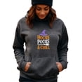thumbnail image 1 of Spooky Cool Halloween Hoodie for Men and Women, Unisex Pullover Hooded Sweatshirt, Comfortable Cotton Poly Blend, Casual Seasonal Outfit, 1 of 5