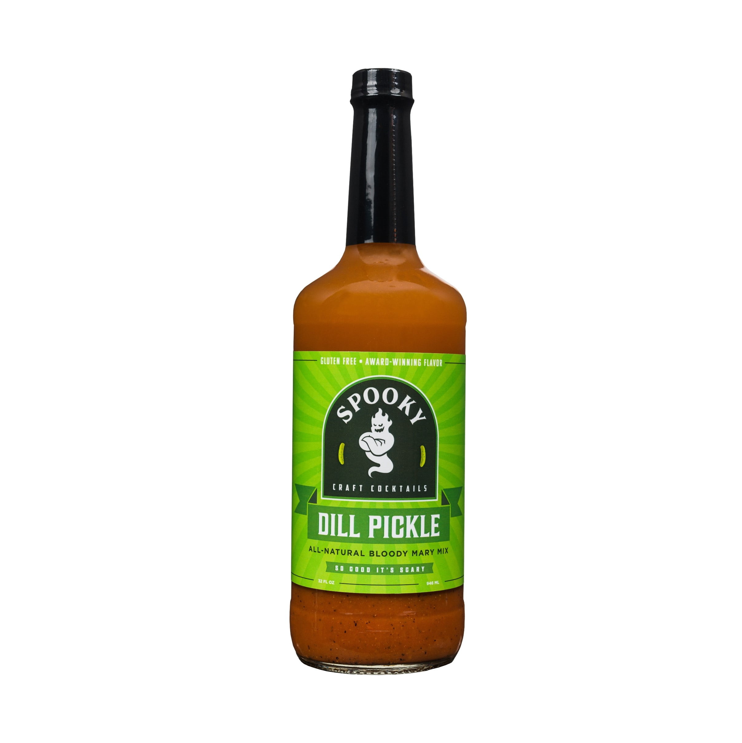 Spooky Craft Cocktails Dill Pickle AllNatural Bloody Mary Mix, 32
