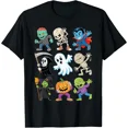 thumbnail image 1 of Spooky Creatures Kids Toddler Boys Halloween T-Shirt, 1 of 8