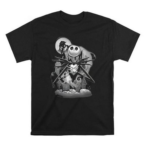Spooky Creepy Vibe Jack Skellington Nightmare Before Seasonal T-shirt Gift for Family,Friends Unisex S-5XL