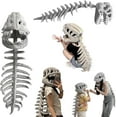 thumbnail image 1 of Spooky Cute Dinosaur Skeleton Plush Costume: Ultra - Realistic Design, Soft Material for Halloween, Cosplay, Themed Parties & Irresistible Fun!, 1 of 5