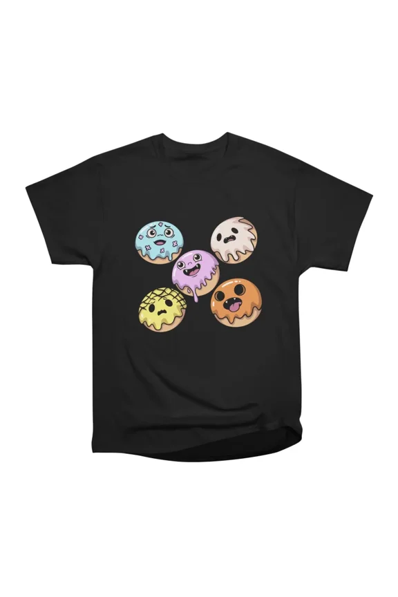 Spooky Cute Donut Monster Gang T-Shirt Tee Gift For Him Merch For Her Apparel For Friend