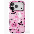 Spooky Cute Halloween Adorable Ghosts Bats and Pumpkins Pattern Tough ...