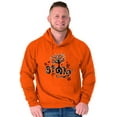 thumbnail image 1 of Spooky Cute Haunted Halloween Tree Unisex Plus Size Hoodie Brisco Brands 2X, 1 of 6