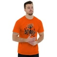 thumbnail image 1 of Spooky Cute Haunted Halloween Tree Plus Size Crewneck Graphic Tee Shirt Brisco Brands 2X, 1 of 5