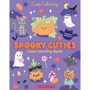 Cutie Coloring Spooky Cuties Color & Chill Paperback