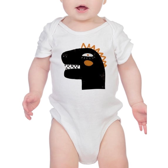 Spooky Dragon Happy Halloween Bodysuit Infant -Image by Shutterstock, 24 Months