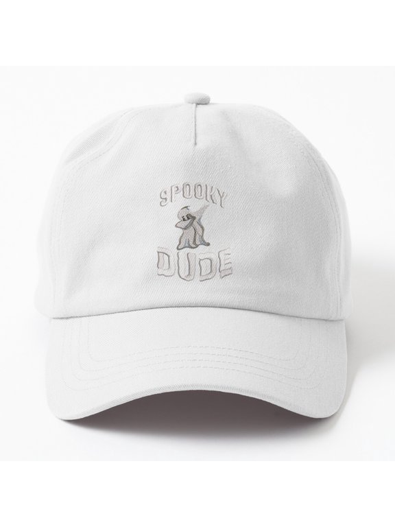 Spooky Dude Halloween Baseball Cap, Seasonal Graphic Design