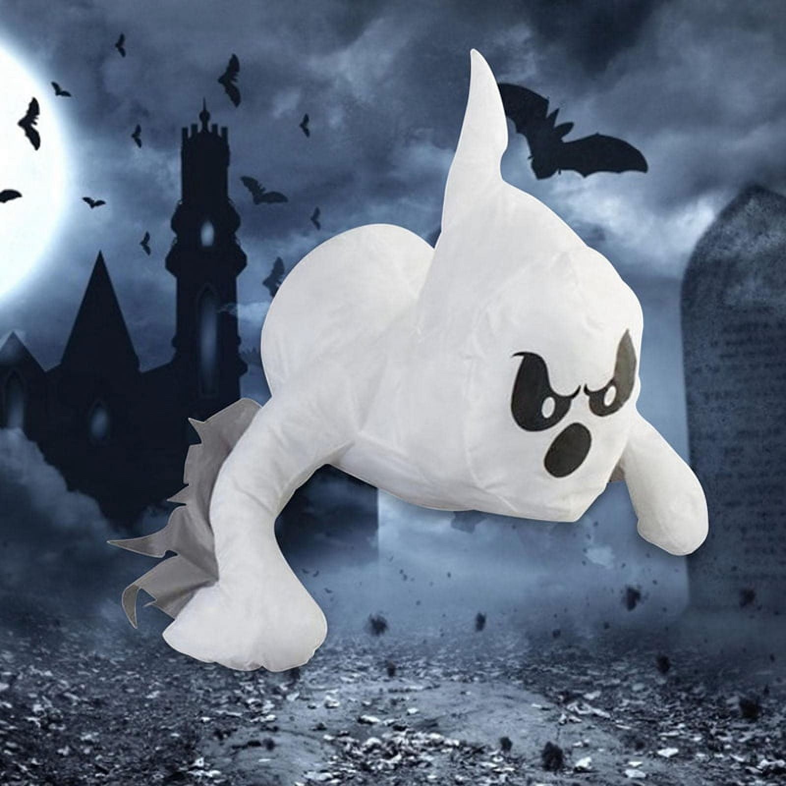 Spooky Expressive Window Crasher Ghosts Halloween Decoration, Scary Ghosts Crash Through Window