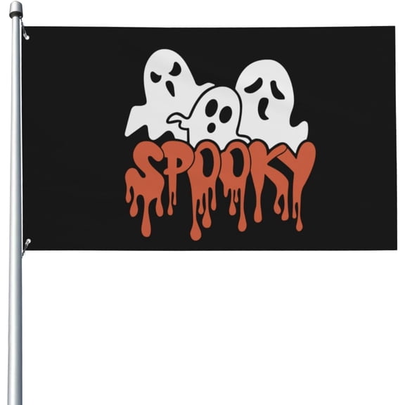 Spooky Flags 3x5 Outdoor Novelty Flag Wall Decor for Beach 3x5 Ft