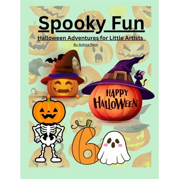 Spooky Fun: Halloween Adventures for Little Artists, (Paperback)