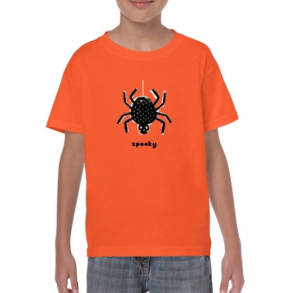 Spooky. Funny Little Spider T-Shirt Juniors -Image by Shutterstock, x-Large