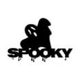 thumbnail image 1 of Spooky Ghost Halloween Themed Laser Cut Solid Steel Decorative Home Accent Wall Sign Hanging, 1 of 6