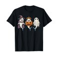 Spooky Ghost Shark Lover Pumpkin Halloween T-shirt - Walmart.com