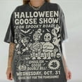 thumbnail image 1 of Spooky Goose Halloween T-Shirt, Funny Silly Goose Tee, Toddler Boo Sheet Shirt, Retro Fall Graphic Tee, Cute Halloween Outfit, 1 of 5