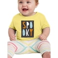 thumbnail image 1 of Spooky. Grunge Style. T-Shirt Infant -Image by Shutterstock,  12 Months, 1 of 4