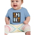 thumbnail image 1 of Spooky. Grunge Style. T-Shirt Infant -Image by Shutterstock,  18 Months, 1 of 4