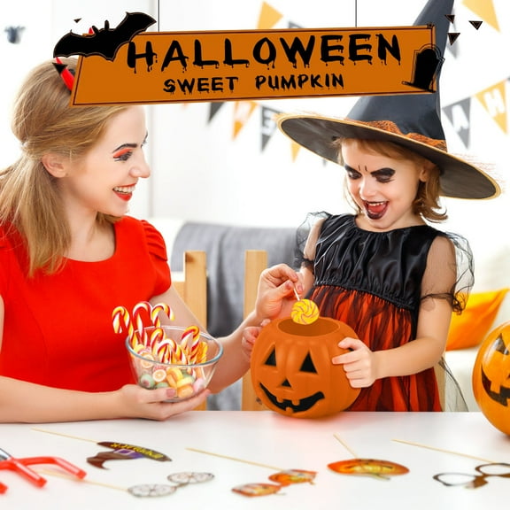 Spooky Halloween Candy Buckets for Trick or Treating (24 Pack)